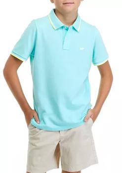 推荐Boys 8-20 Tipped Piqué Polo Shirt商品
