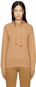 Max Mara | Tan Rienza Hoodie 3折, 独家减免邮费