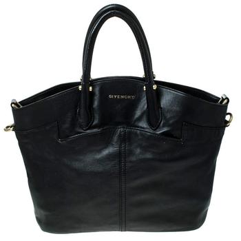 纪梵希包真假, [二手商品] Givenchy | Givenchy Black Leather Front Pocket Satchel商品图片 4.2折, 满1件减$100, 满减