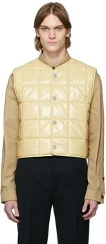 推荐Yellow Padded Gilet Vest商品