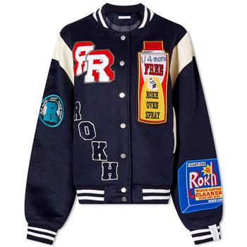 推荐ROKH Multi Patch Baseball Jacket商品