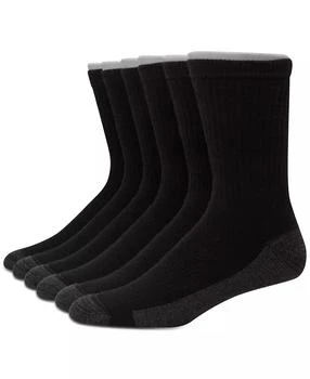 Hanes | Men's 6-Pk. Ultimate Xtemp Ultra Cushion Crew Socks,商家Macy's,价格¥114