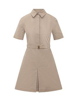 burberry短袖, Burberry | Burberry Belted Waist Short-Sleeve Mini Dress商品图片 5.5折