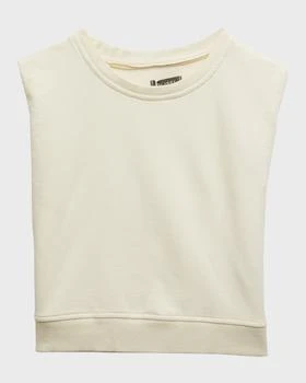 推荐Girl's Muscle Tee Sweatshirt Vest, Size S-L商品