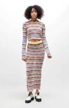 The Ragged Priest | Artist Knit Midi Skirt商品图片,3折×额外7.5折, 额外七五折
