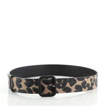 lv皮带, [二手商品] Louis Vuitton | Louis Vuitton Buckle Belt Limited Edition Stephen Sprouse Leather Medium Print商品图片 