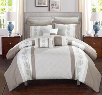 商品Chic Home Design | Clayton 10 Piece Comforter Set,商家Lord & Taylor,价格¥666图片