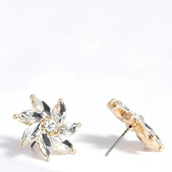 Saachi Style | Crystal Flower Earring,商家Verishop,价格¥219
