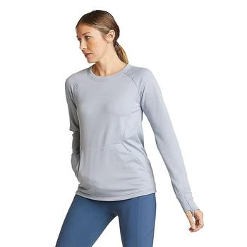 Eddie Bauer | Women's High Route Grid Fleece Crew 4.2折