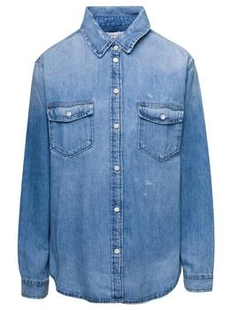 推荐Frame Buttoned Denim Shirt商品