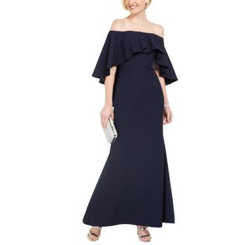 Vince Camuto Specialty Size, Vince Camuto | Vince Camuto Womens Capelet Off The Shoulder Formal Dress商品图片 3.5折