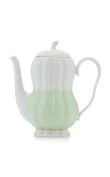 Giambattista Valli Home | Giambattista Valli Home - Porcelain Coffee Pot - Green - Moda Operandi,商家Fashion US,价格¥6721