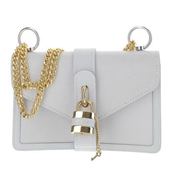 chloe c精选, Chloé | Chloe' 蔻依 女士灰色皮革单肩包 C19WS205-B71-27S商品图片 满$100享9.5折, 满折