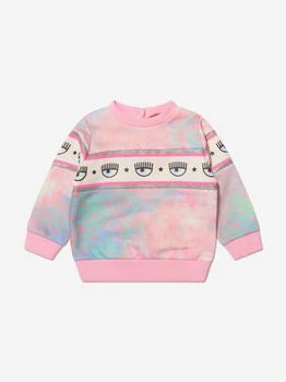 推荐Baby Girls Cloud Print Logo Sweatshirt商品