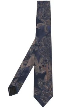 推荐DRIES VAN NOTEN FLORAL SILK TIE商品