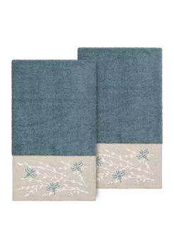 商品Linum Home Textiles | BRAELYN 2PC Embellished Bath Towel Set,商家Belk,价格¥460图片