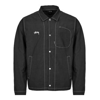 stussy夹克, STUSSY | Stussy Folsom Jacket - Black商品图片 