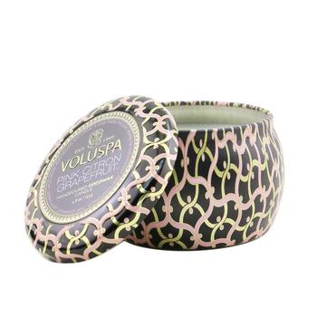 Voluspa | Voluspa 小铁罐香薰蜡烛 - 粉红西柚佛手柑 113g/4oz商品图片,