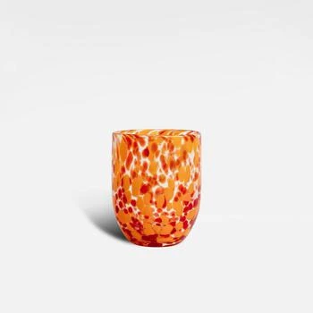 BYON | Confetti Glass Tumblers Set of 6 Orange/Red,商家Verishop,价格¥1132