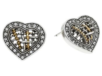 Brighton, Brighton | Neptune's Rings Woven Heart Earrings商品图片 