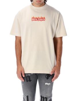 Palm Angels | Palm Angels Burning Logo T-shirt商品图片,7.7折