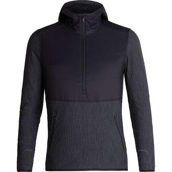 Icebreaker | Men's Descender Hybrid LS Half Zip Hood商品图片,5.5折