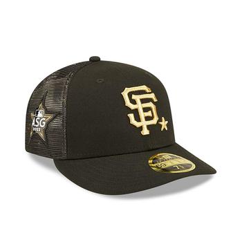 时尚mlb羽绒服男装, New Era | Men's Black San Francisco Giants 2022 MLB All-Star Game On-Field Low Profile 59FIFTY Fitted Hat商品图片 