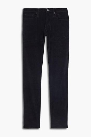 FRAME | L'Homme skinny-fit cotton-blend corduroy pants商品图片,3折
