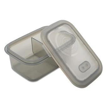 MNML | Minimal Silicone Food Storage Container with Divider Set of 6 - 900 ml - Grey,商家Premium Outlets,价格¥1148