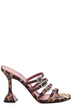 amina muaddi是什么牌子, Amina Muaddi | Amina Muaddi Robyn Mule Sandals商品图片 7折