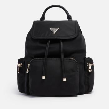 GUESS | Guess Women's Eco Gemma Backpack - Black商品图片,额外6.8折, 额外六八折