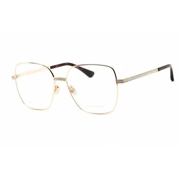 Jimmy Choo | Jimmy Choo Women's Eyeglasses - Full Rim Square Gold/Havana Frame | JC354 006J 00 2.2折×额外9折x额外9.5折, 独家减免邮费, 额外九折, 额外九五折