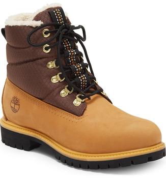 添柏岚外套, Timberland | 6" Heritage Faux Fur Lined Puffer Boot商品图片 4.9折