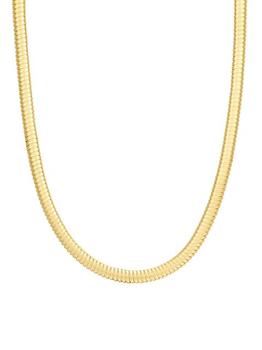 商品Luv AJ | Goldtone Snake-Chain Necklace,商家Saks Fifth Avenue,价格¥1002图片