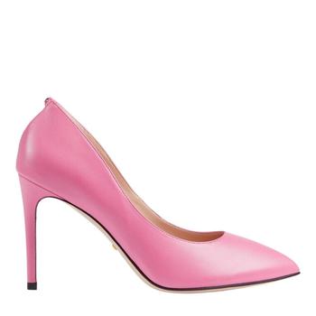 推荐Pink Leather Stiletto Pump商品