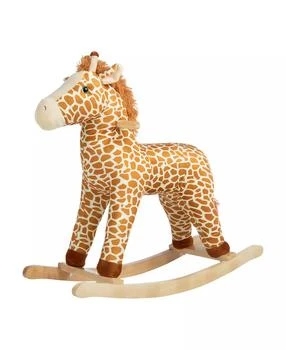Trademark Global | Happy Trails Giraffe Plush Rocking Horse,商家Macy's,价格¥618