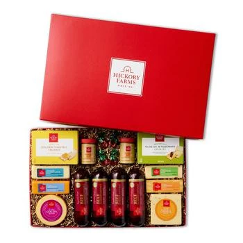 Hickory Farms | Ultimate Sausage and Cheese Gift Box, 16 Piece,商家Macy's,价格¥758