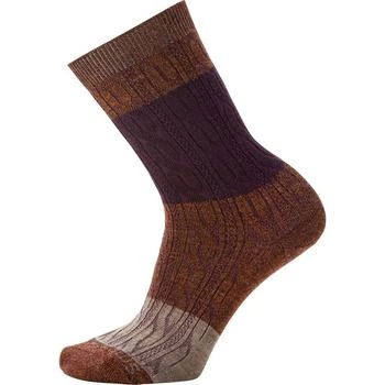 推荐Everyday Color Block Cable Crew Sock - Women's商品