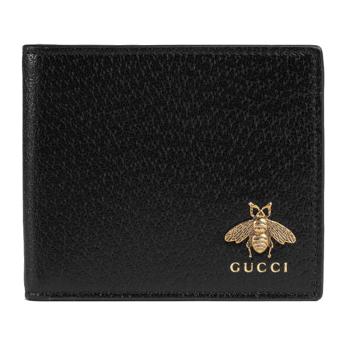 商品Gucci | GUCCI 古驰 男士黑色皮革钱包 523664-DJ20T-1000,商家Beyond Italylux,价格¥3804图片