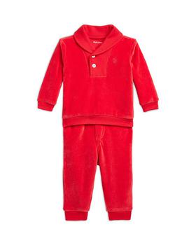 商品Ralph Lauren | Boys' Velour Pullover & Pants Set - Baby,商家Bloomingdale's,价格¥449图片