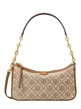 推荐T Monogram Jacquard Shoulder Bag商品