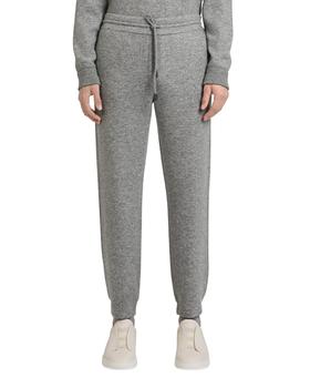 Zegna | Men's Heathered Wool-Blend Sweatpants商品图片,2.4折