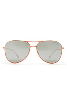 Michael Kors | Kona Sport Luxe 59mm Pilot Sunglasses商品图片,4折