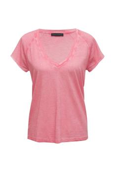 Sanctuary | Lou V-Neck Tee in Pink Canyon商品图片,6.3折