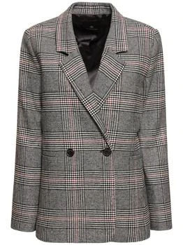 ANINE BING | Madeleine Wool Blend Blazer 