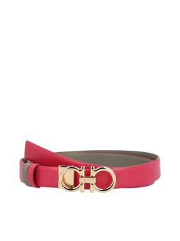 加拿大菲拉格慕皮带, Salvatore Ferragamo | Salvatore Ferragamo Reversible Logo Plaque Buckle Belt商品图片 7.6折