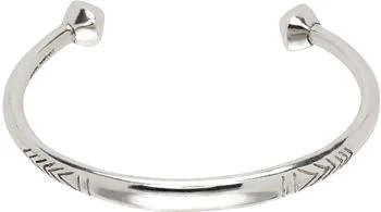 Isabel Marant | Silver Summer Drive Cuff Bracelet,商家Ssense US,价格¥1402