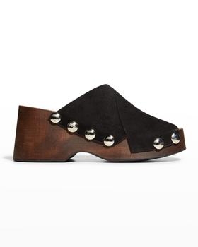 Ganni | Retro Crisscross Clog Mules商品图片,