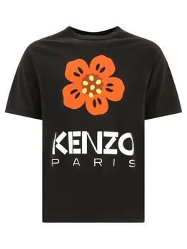 Kenzo | Kenzo Boke Flower Printed Crewneck T-Shirt,商家Cettire,价格¥777