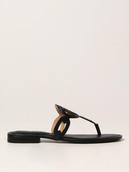 Ralph Lauren | Lauren Ralph Lauren thong sandal in leather商品图片,5折×额外7折, 额外七折